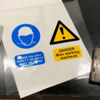 Screent Printing Safety Signs